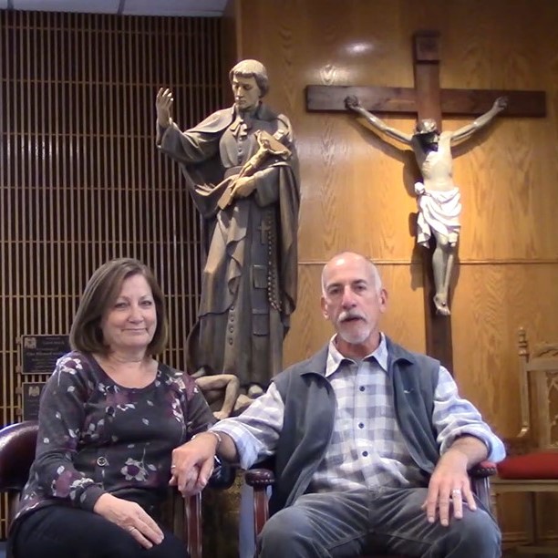 Cathy and George
